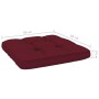 Silla de jardín y cojines vino tinto madera pino impregnada de , Sillas de jardín - Ref: Foro24-3065750, Precio: 171,89 €, De...