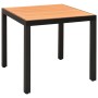 Juego de comedor de jardín 5 piezas aluminio negro de , Conjuntos de jardín - Ref: Foro24-3070628, Precio: 444,80 €, Descuent...