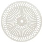 Mesa y sillas de bistró 3 piezas aluminio fundido blanco de , Conjuntos de jardín - Ref: Foro24-3070567, Precio: 410,60 €, De...
