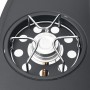 Barbacoa grill de gas 4+1 quemadores negra y plateada de , Barbacoas - Ref: Foro24-3072536, Precio: 451,41 €, Descuento: -5%%