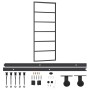 Puerta corredera con herrajes ESG vidrio y aluminio 76x205 cm de , Puertas - Ref: Foro24-3081950, Precio: 190,04 €, Descuento...