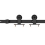 Puerta corredera con herrajes ESG vidrio y aluminio 76x205 cm de , Puertas - Ref: Foro24-3081950, Precio: 190,04 €, Descuento...