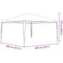 Carpa profesional para fiestas verde 90 g/m² 4x4 m de , Carpas y cenadores - Ref: Foro24-48513, Precio: 85,33 €, Descuento: %