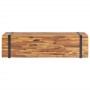 Mueble para TV madera teca macizo 110x30x32,5 cm de , Muebles TV - Ref: Foro24-326173, Precio: 110,73 €, Descuento: -5%%