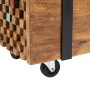 Mueble para TV madera teca macizo 110x30x32,5 cm de , Muebles TV - Ref: Foro24-326173, Precio: 110,73 €, Descuento: -5%%