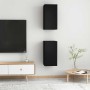 Muebles para TV 2 uds madera contrachapada negro 30,5x30x60 cm de , Muebles TV - Ref: Foro24-803329, Precio: 57,20 €, Descuen...