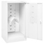 Armario para sillas de montar acero blanco 53x53x105 cm de , Soportes para sillas de montar - Ref: Foro24-339603, Precio: 172...