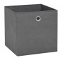 Cajas de almacenaje 10 uds tela no tejida gris 28x28x28 cm de , Cestas para almacenaje - Ref: Foro24-325193, Precio: 42,58 €,...