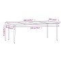 Juego de comedor de jardín 7 piezas con cojines negro de , Conjuntos de jardín - Ref: Foro24-3099309, Precio: 548,01 €, Descu...