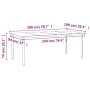 Juego de comedor de jardín 7 piezas con cojines gris y negro de , Conjuntos de jardín - Ref: Foro24-3099363, Precio: 1,00 €, ...
