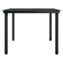 Juego de comedor de jardín 9 piezas con cojines negro de , Conjuntos de jardín - Ref: Foro24-3099484, Precio: 1,00 €, Descuen...
