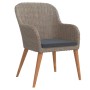 Juego de comedor para jardín 7 piezas con cojines marrón de , Conjuntos de jardín - Ref: Foro24-3099515, Precio: 937,34 €, De...