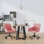Sillas de comedor giratorias 2 unidades terciopelo rosa de , Sillas de comedor - Ref: Foro24-3103425, Precio: 182,65 €, Descu...