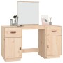 Tocador con espejo madera maciza de pino de , Tocadores para dormitorios - Ref: Foro24-3107834, Precio: 220,06 €, Descuento: %
