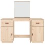 Tocador con espejo madera maciza de pino de , Tocadores para dormitorios - Ref: Foro24-3107834, Precio: 220,06 €, Descuento: %