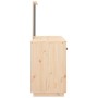 Tocador con espejo madera maciza de pino de , Tocadores para dormitorios - Ref: Foro24-3107834, Precio: 220,06 €, Descuento: %