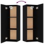 Set de muebles para TV 8 piezas madera contrachapada negro de , Muebles TV - Ref: Foro24-3114295, Precio: 394,70 €, Descuento...