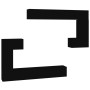Mueble de pared para TV madera contrachapada negro de , Muebles TV - Ref: Foro24-3114591, Precio: 367,32 €, Descuento: -5%%