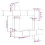 Set de muebles de TV 9 piezas madera contrachapada negro de , Muebles TV - Ref: Foro24-3114655, Precio: 383,12 €, Descuento: ...