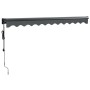 Toldo retráctil automático gris antracita 3x2,5 m de , Toldos - Ref: Foro24-3154511, Precio: 291,44 €, Descuento: %
