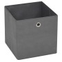 Cajas de almacenaje 4 uds tela no tejida gris 28x28x28 cm de , Cestas para almacenaje - Ref: Foro24-325191, Precio: 22,65 €, ...