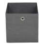 Cajas de almacenaje 4 uds tela no tejida gris 28x28x28 cm de , Cestas para almacenaje - Ref: Foro24-325191, Precio: 22,65 €, ...