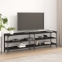 Mueble de TV madera contrachapada negro 160x30x50 cm de , Muebles TV - Ref: Foro24-826749, Precio: 69,70 €, Descuento: -5%%