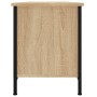 Mueble TV con puertas contrachapada roble Sonoma 102x35x45 cm de , Muebles TV - Ref: Foro24-826291, Precio: 71,16 €, Descuent...