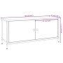 Mueble TV con puertas contrachapada roble Sonoma 102x35x45 cm de , Muebles TV - Ref: Foro24-826291, Precio: 71,16 €, Descuent...