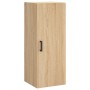 Armario de pared roble Sonoma 34,5x34x90 cm de , Aparadores - Ref: Foro24-828855, Precio: 52,68 €, Descuento: %