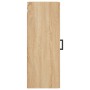 Armario de pared roble Sonoma 34,5x34x90 cm de , Aparadores - Ref: Foro24-828855, Precio: 52,68 €, Descuento: %