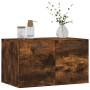 Armario de pared madera ingeniería roble ahumado 60x36,5x35 cm de , Taquillas y armarios de almacenamiento - Ref: Foro24-8300...