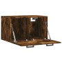 Armario de pared madera ingeniería roble ahumado 60x36,5x35 cm de , Taquillas y armarios de almacenamiento - Ref: Foro24-8300...