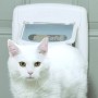 PetSafe Gatera magnética de 4 posiciones Deluxe 400 blanca 5005 de , Puertas para animales domésticos - Ref: Foro24-411383, P...