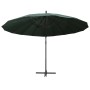 Sombrilla colgante con palo de aluminio verde 3 m | Foro24.es | Tu tienda online para hogar, jardín y más Foro24.es