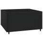 Juego de jardín con cojines 4 piezas ratán sintético negro de , Sofás de exterior - Ref: Foro24-319799, Precio: 222,02 €, Des...