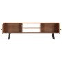 Mueble de TV madera maciza de acacia 140x30x40 cm de , Muebles TV - Ref: Foro24-247682, Precio: 323,25 €, Descuento: -5%%