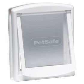 PetSafe Puerta mascotas 2 posiciones 715 pequeña 17,8x15,2 blanco 5017 de , Puertas para animales domésticos - Ref: Foro24-41...