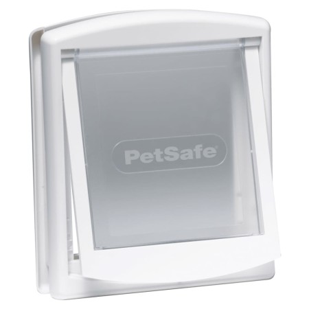 PetSafe Puerta mascotas 2 posiciones 715 pequeña 17,8x15,2 blanco 5017 de , Puertas para animales domésticos - Ref: Foro24-41...