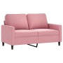 Juego de sofás con cojines 4 piezas terciopelo rosa de , Sofás - Ref: Foro24-3201489, Precio: 749,79 €, Descuento: %