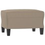 Juego de sofás con cojines 3 piezas tela microfibra taupe de , Sofás - Ref: Foro24-3202296, Precio: 874,95 €, Descuento: -5%%