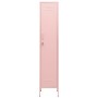 Armario taquilla de acero rosa 35x46x180 cm de , Taquillas y armarios de almacenamiento - Ref: Foro24-336256, Precio: 194,54 ...