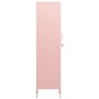Armario taquilla de acero rosa 35x46x180 cm de , Taquillas y armarios de almacenamiento - Ref: Foro24-336256, Precio: 194,54 ...