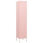 Armario taquilla de acero rosa 35x46x180 cm de , Taquillas y armarios de almacenamiento - Ref: Foro24-336256, Precio: 194,54 ...