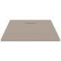 Plato de ducha SMC marrón 100x80 cm de , Platos de ducha - Ref: Foro24-148927, Precio: 161,99 €, Descuento: -5%%