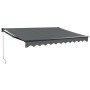Toldo retráctil aluminio y tela gris antracita 3x2,5 m de , Toldos - Ref: Foro24-3154461, Precio: 200,32 €, Descuento: %