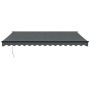 Toldo retráctil aluminio y tela gris antracita 4x3 m de , Toldos - Ref: Foro24-3154463, Precio: 254,57 €, Descuento: %