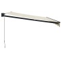 Toldo retráctil aluminio y tela color crema 4,5x3 m de , Toldos - Ref: Foro24-3154454, Precio: 295,23 €, Descuento: %