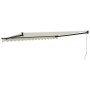 Toldo retráctil aluminio y tela color crema 4,5x3 m de , Toldos - Ref: Foro24-3154454, Precio: 295,23 €, Descuento: %