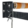Toldo retráctil aluminio y tela blanco y amarillo 3x2,5 m de , Toldos - Ref: Foro24-3154456, Precio: 186,67 €, Descuento: -5%%